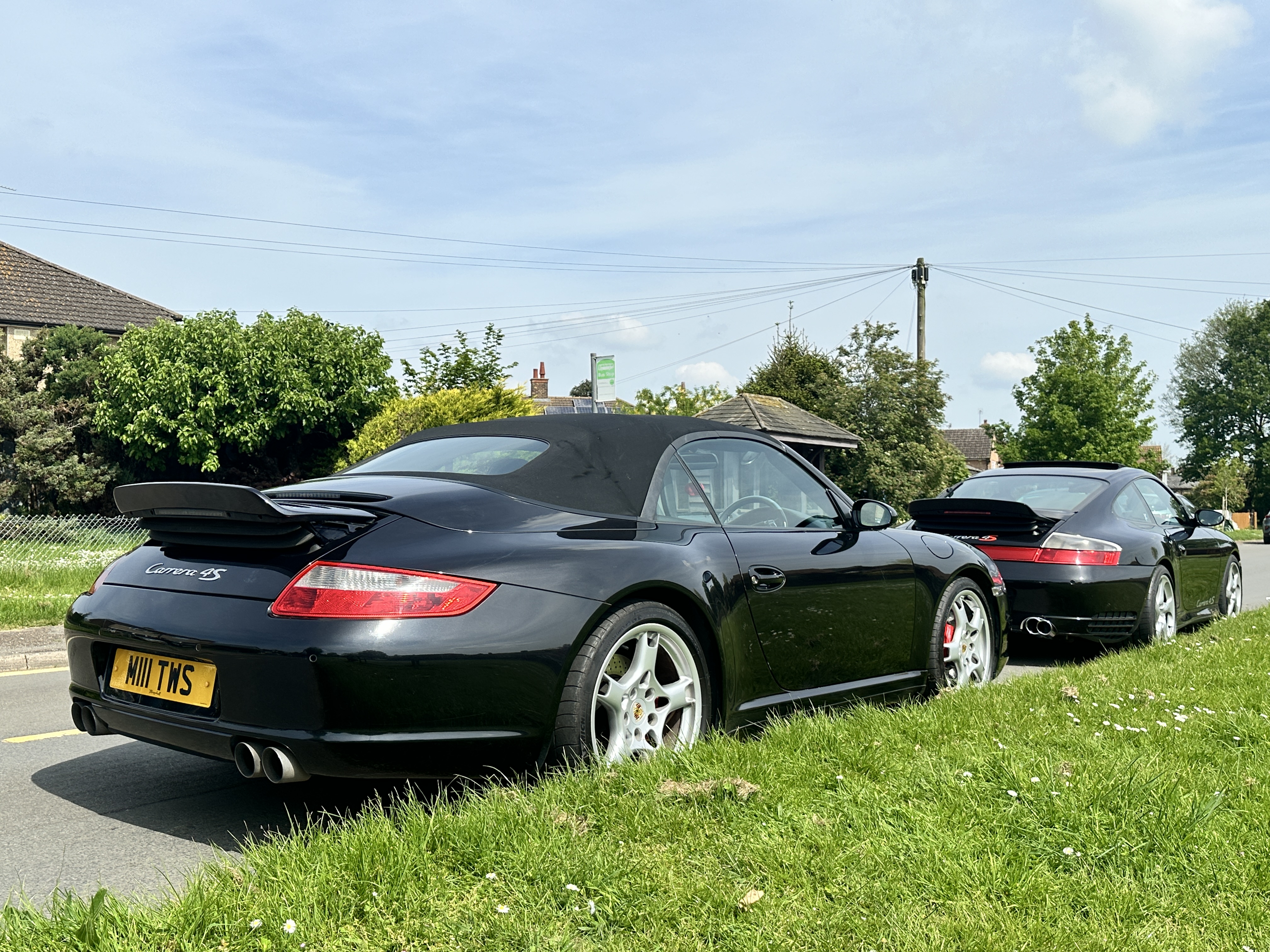 Porsche 996 997 911 ducktail spoiler duck tail